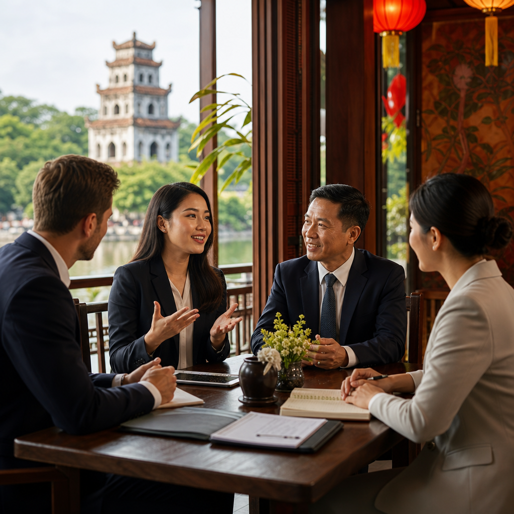 Vietnam Business Etiquette Meeting Protocol: Expat's Guide